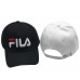 New FILA baseball cap baseball cap ventilated fashion trend black white couple   eb-58527589